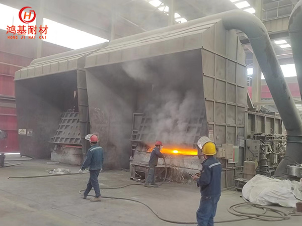 青海某鋁廠熔鋁爐設計施工項目