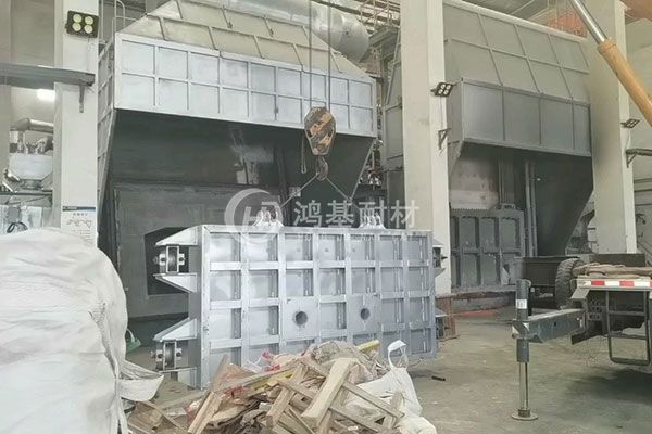 7噸熔鋁爐爐門尺寸圖