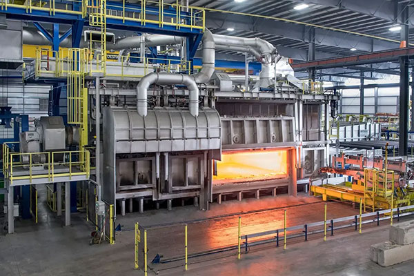 廢鋁熔化爐扒渣